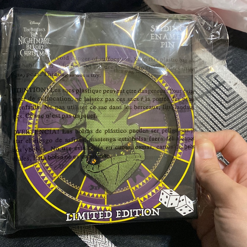 Oogie boogie pin